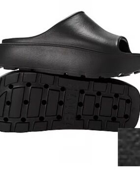 Victoria's Secret Men's Black Slide Sandals